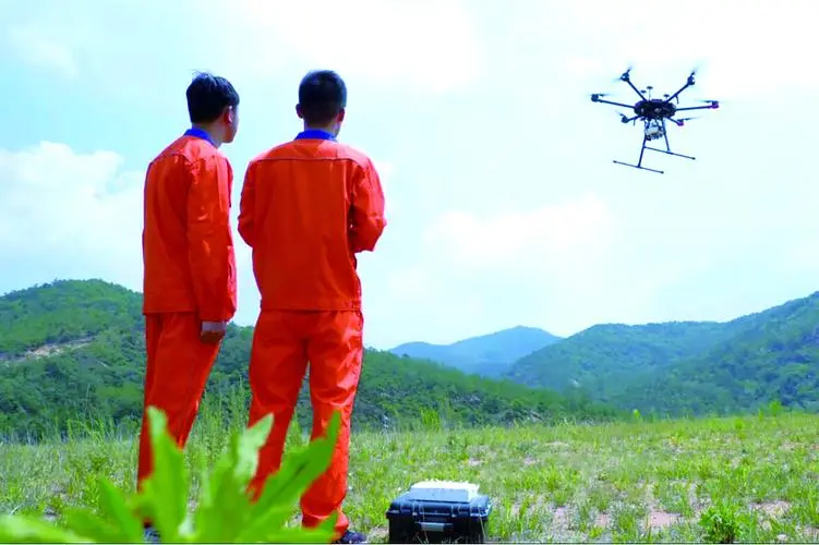 玛沁无人机倾斜摄影巡检拍摄